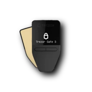 Trezor Safe 3 - Solar Gold, 6 Extended Months Warranty