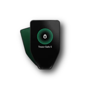 Trezor Safe 5 - 6 Extended Months Warranty, Green Beryl