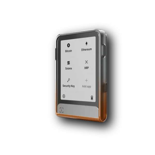 Ledger Flex Protective Case BTC Orange