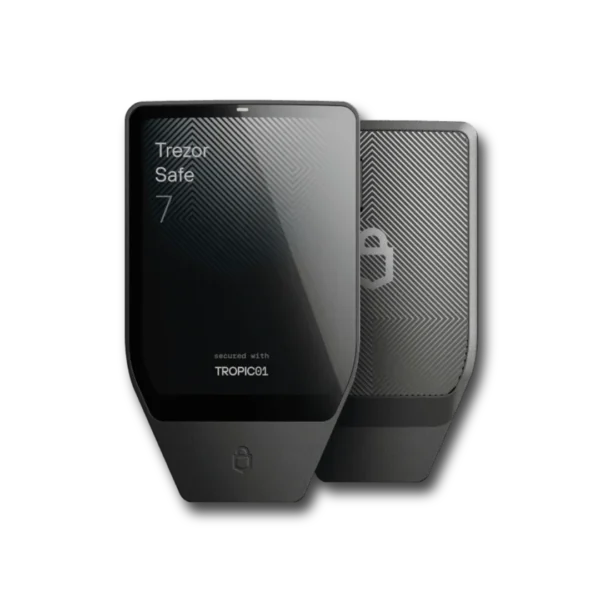 Trezor Safe 7 Charcoal Black CryptoBilis
