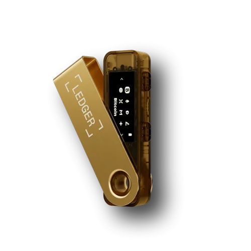 Ledger Nano S Plus CryptoBilis Gold